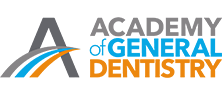 Academy of General Dentistry logo reflecting skilled family dentists in Redlands
